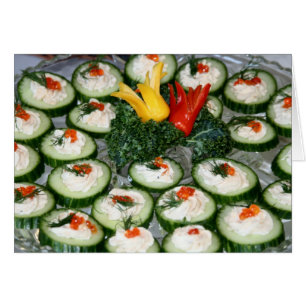 Tarjeta, "Cañones de pepino"