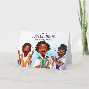Tarjeta Cantantes Afroamericanos de Fiesta
