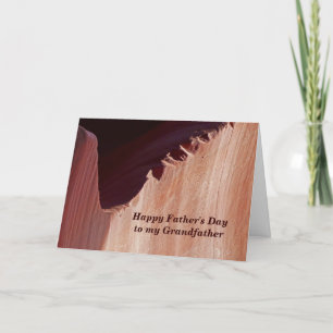 Tarjeta Canyon Crosscut Feliz Día del Padre