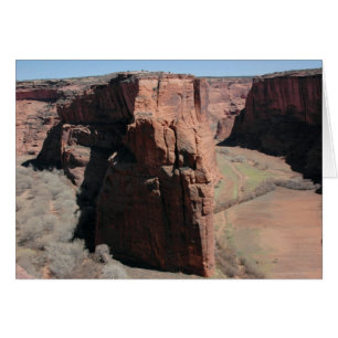 Tarjeta Canyon de Chelly Blank