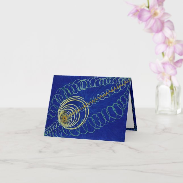 Tarjeta Caos primordial de Hilma af Klint (Orquídea)