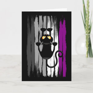 Tarjeta Caos trepador Gato As Ace Orgullo Divertido Arañaz