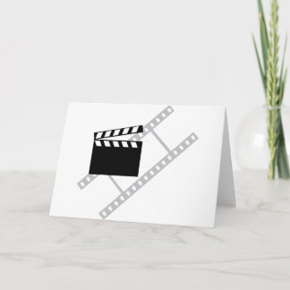 Tarjeta capa de película de hollywood