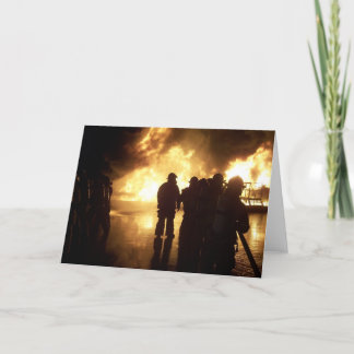 Tarjeta Capacitación sobre incendios