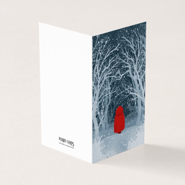 Tarjeta Caperucita Roja (Exterior)