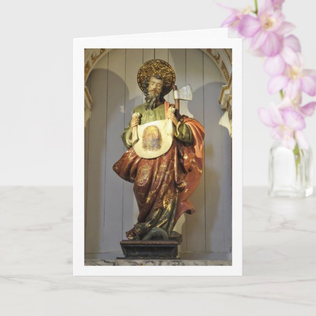 Tarjeta Capilla de la Inmaculada, Iglesia de San Nicolás (Orquídea)