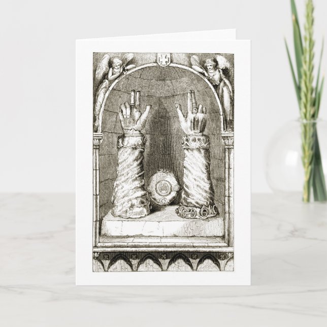 Tarjeta Capilla de la mano de St Patrick, 'del Trias Thua (Anverso)