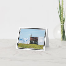 Capilla de las montañas rocosas