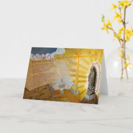 Tarjeta Capilla de Nuestra Señora de Guadalupe, Lourdes, F