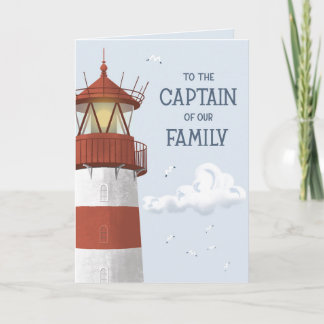 Tarjeta Capitán de Nuestra Familia – Día del Padre Faro