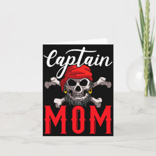 Tarjeta Capitán mamá mamá mamá pirata amante actuación