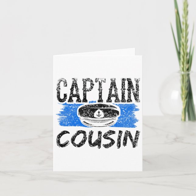 Tarjeta Capitán Primo Buque de Yate (Anverso)