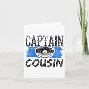 Tarjeta Capitán Primo Buque de Yate