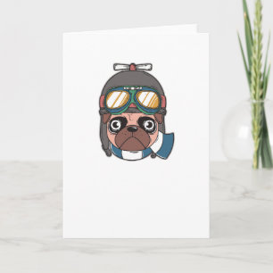 Tarjeta Capitán Pug