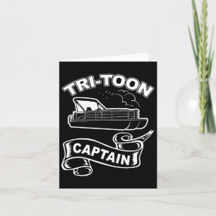 Tarjeta Capitán Tritoon Funny Tritoon Boa Pontoon