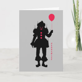 Tarjeta Capítulo 2 | Pennywise Silhouette
