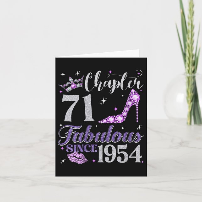 Tarjeta Capítulo 71 Fabuloso para las mujeres desde 1954 7 (Anverso)