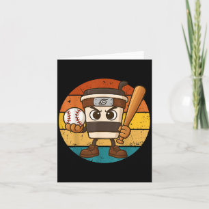 Tarjeta Cappuccino Ino Béisbol Cute Meme De Brainrot Itali