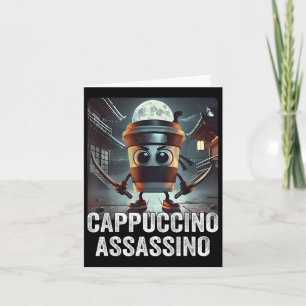 Tarjeta Cappuccino Ino, Meme De Brainrot Italiano, Espress