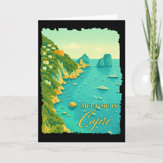 Tarjeta Capri Italia Viajando Viaje Encuentrame En Capri R