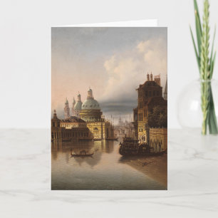 Tarjeta Capriccio, Venecia   Johann Wilhelm Jankowsky