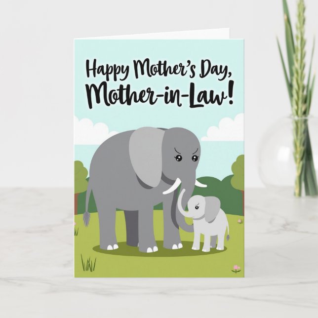 Tarjeta Caprichosa para la Suegra (Anverso)