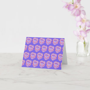 Tarjeta Capricorn Zodiac Coquette Corazón Pastel de Cumple