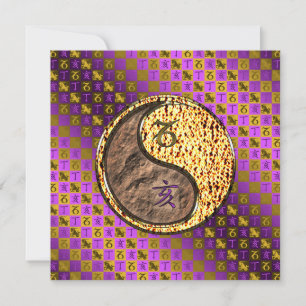 Tarjeta Capricornio y barra de fuego