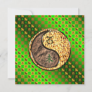 Tarjeta Capricornio y cabra de fuego