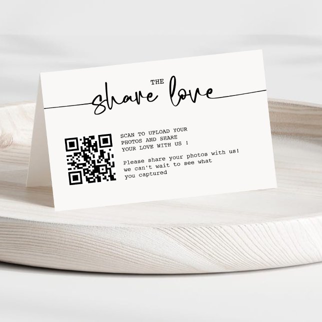Tarjeta Captura De Caligrafía Captura El Código QR Amor Ta (Subido por el creador)