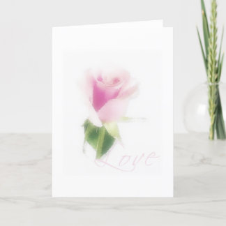 Tarjeta Capullo de rosa