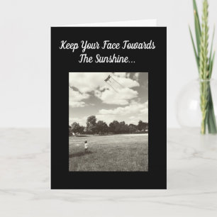 Tarjeta Cara de aliento El versículo de la inspiración del