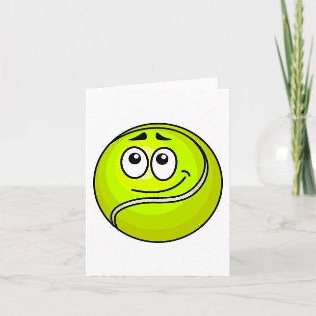 Tarjeta Cara de bolas de tenis (Subido por el creador)