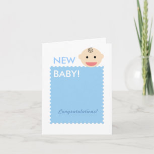 Tarjeta Cara del bebé