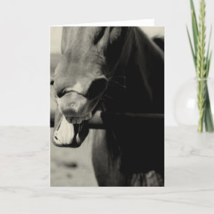 Tarjeta Cara divertida