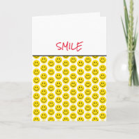 Cara Sonriente Amarilla Negro Blanco Saludo Feliz