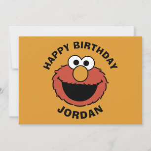 Tarjeta Cara sonriente de Elmo