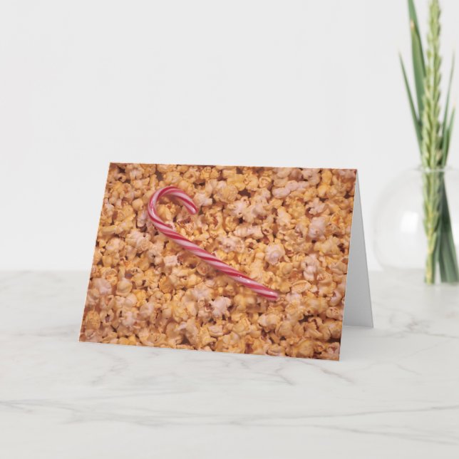 Tarjeta Caramelo de la palomitas de maíz (Anverso)