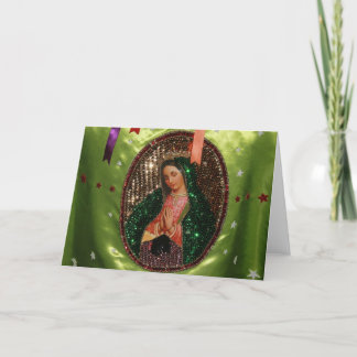Tarjeta CARD: Our Lady of Guadalupe in Cloth, MEXICO