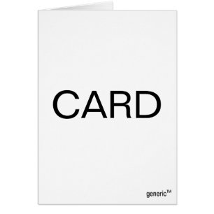 Tarjeta CARD por TM genérico