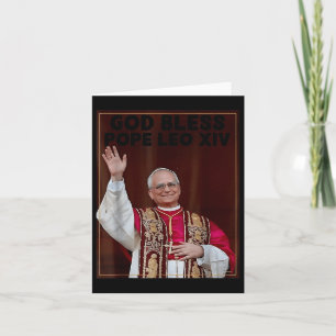 Tarjeta Cardenal Robert Prevost Papa Camisas Leo Xiv 5