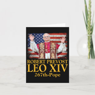 Tarjeta Cardenal Robert Prevost Papa Camisas Leo Xiv 6