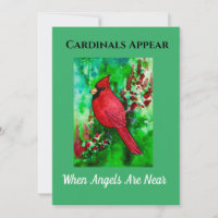 Cardenales Aparecen Cuando Los Ángeles Están Cerca