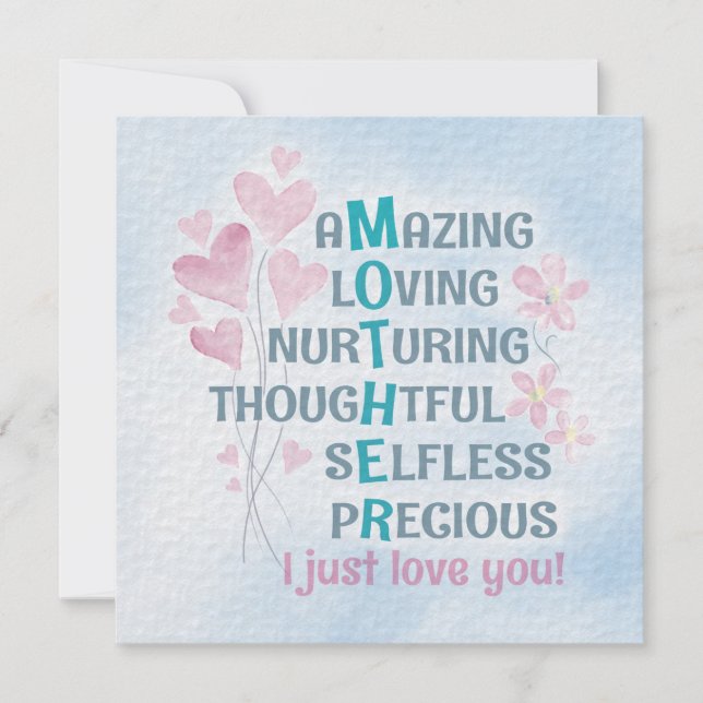 Tarjeta cardíaca de la madre (Anverso)