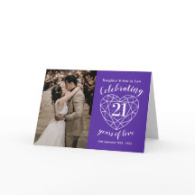 Tarjeta cardíaca del 21 aniversario de la Iolite B