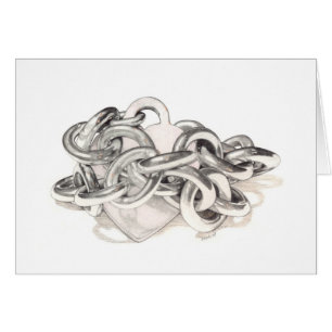 Tarjeta cardíaca encadenada
