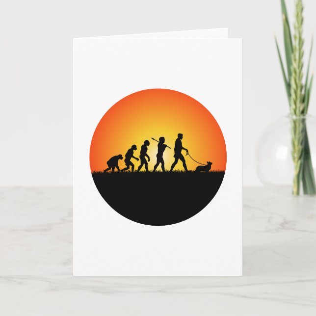 Tarjeta Cardigan Welsh Corgi (Anverso)