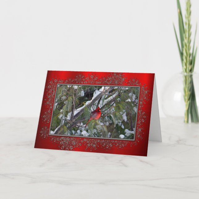 Tarjeta Cardinal Birthday Card (Anverso)