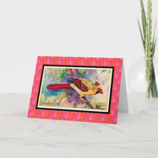 Tarjeta Cardinal Blank Card (Anverso)