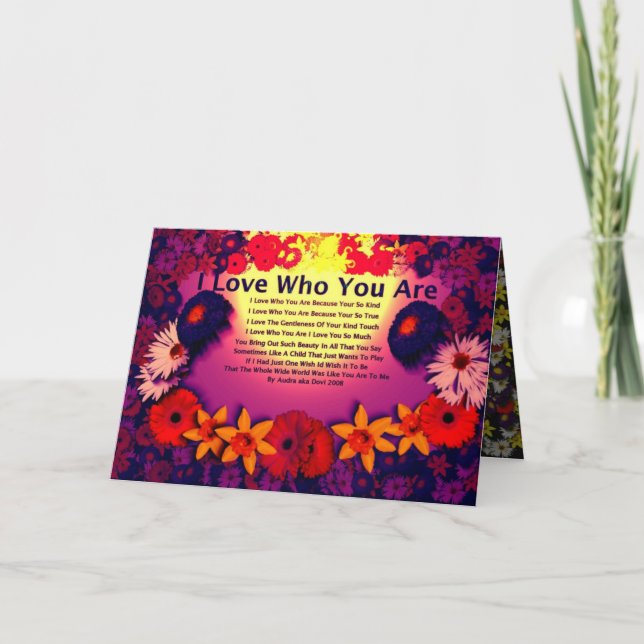 Tarjeta cardlove (Anverso)